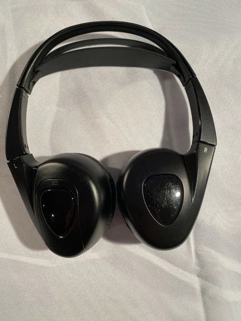 Audiovox Wireless IR Infrared Stereo Headphones Tested - Black