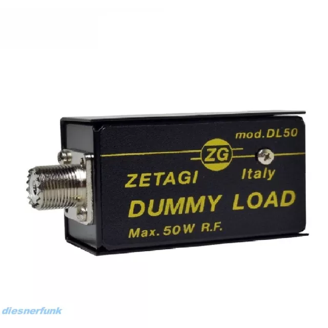 CB FUNK DUMMY LOAD ZETAGI DL 50 bis 500Mhz & 50Watt künstliche Antenne SWR PL