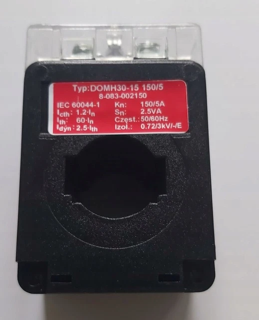 Current transformer nN 150/5A 2.5VA DOMH30-15 /#8 B0EL 9811
