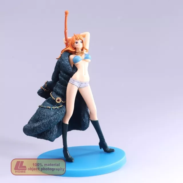 Anime ONE PIECE 20th Anniversary Nami Hot Girl D Prize Figure Statue Toy Gift