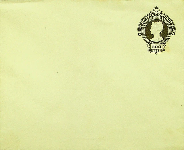 Sephil Brazil 300 Reis Fein Ungebraucht Postal Briefpapier Umschlag