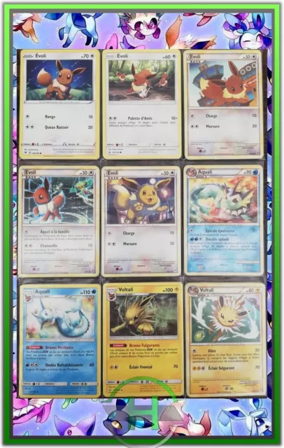 Lot de 9 x Évolitions - #8 - Cartes Pokémon Françaises