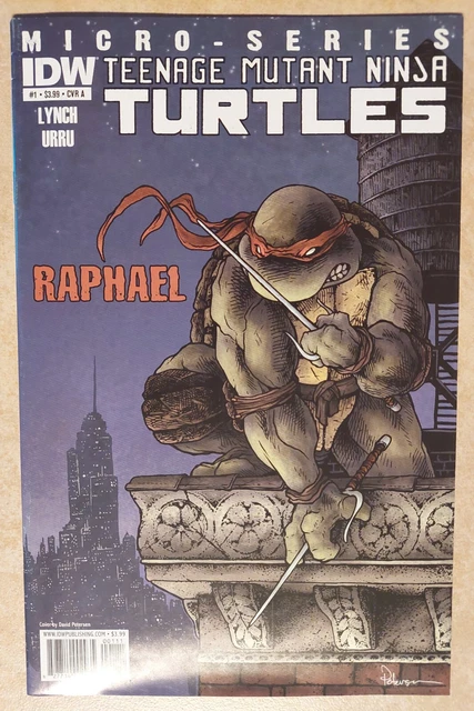 Teenage Mutant Ninja Turtles Micro-Series #1 A Raphael IDW 2011 TMNT 1st Alopex