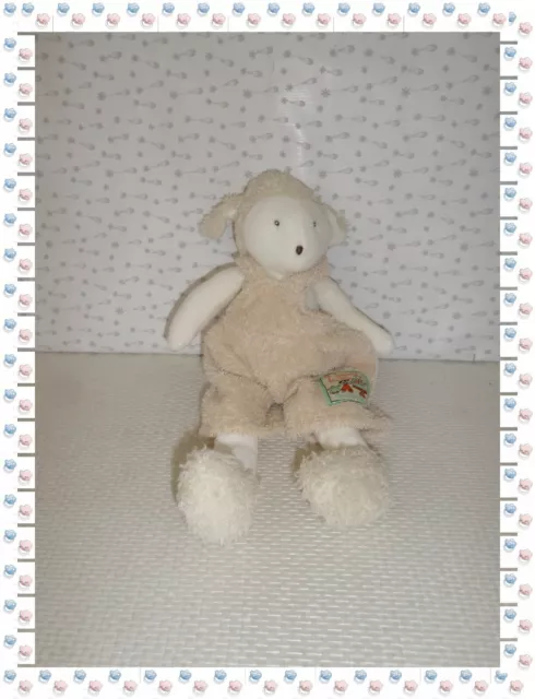 ✿ - Doudou Peluche Albert Le Mouton  Collection La Grande Famille Moulin Roty