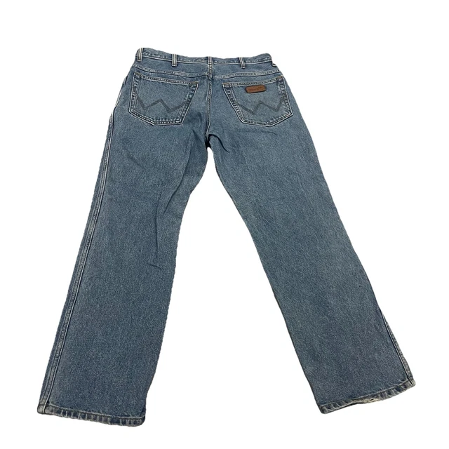 1990s wrangler straight denim pants Vtg Wrangler Jeans Mens 32x32