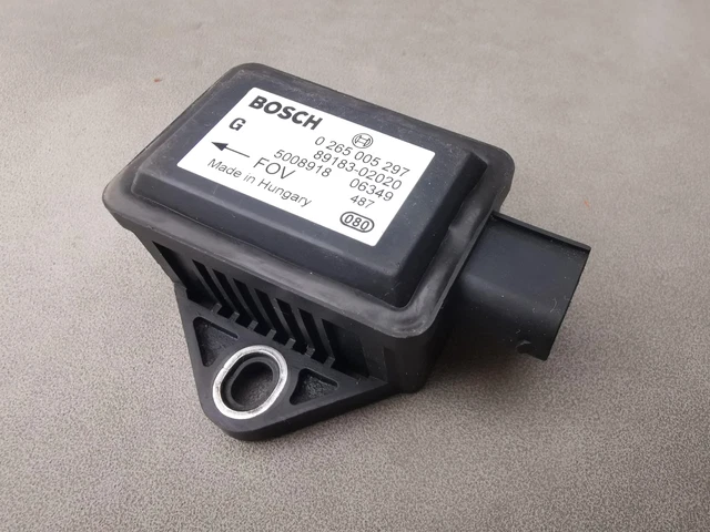 Bosch Yaw Rate / ESP Sensor For Toyota Verso, Avensis, Corolla – 89183-02020 / 0265005297 – Used Tested