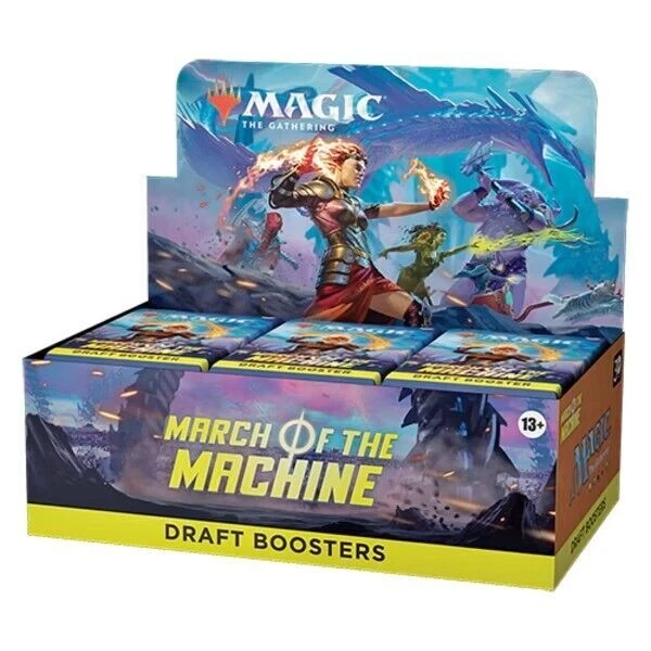 MTG Magic Gathering March of the Machine Draft Booster Box / Sealed buy  it now