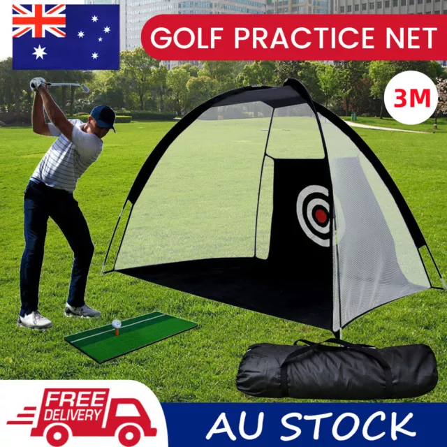 3M Golf Practice Net Hitting Nets Driving Netting Chipping Cage Training Aid