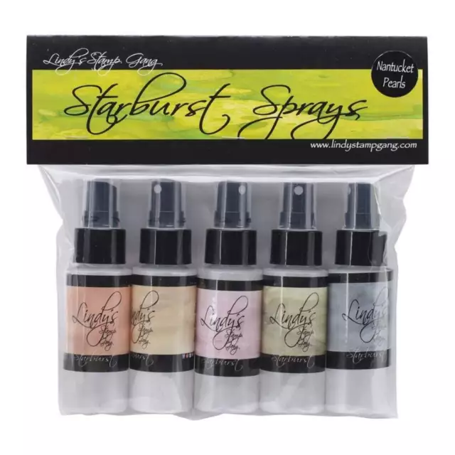 Lindys Stamp Gang Starburst Sprays 2oz 5 pack - Nantucket Pearls