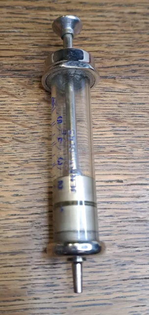 Alte Glasspritze Jenaer Glas MGF Berlin DDR Sammeln Vintage