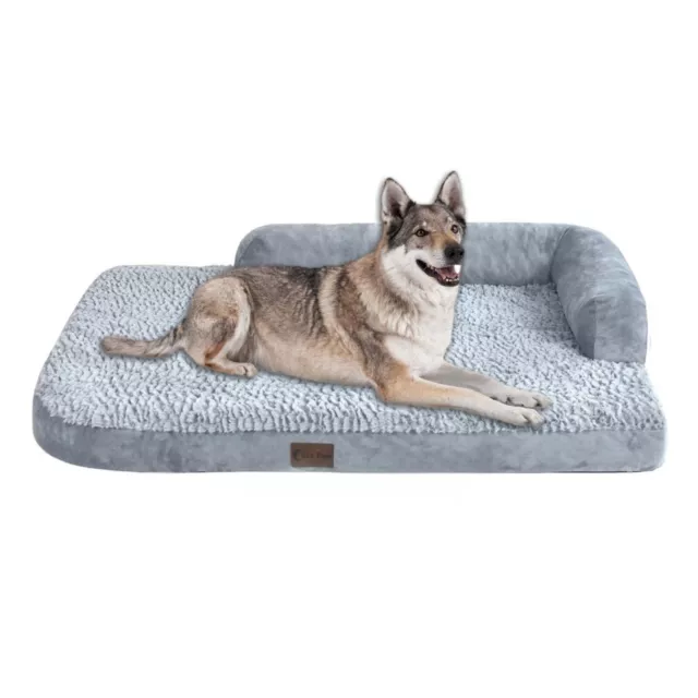 Orthopedic Dog Beds Super Soft Memory Foam Dog Couch Bed for Extra Large Dogs
