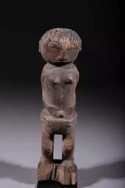 art africain Statuette fétiche d'autel Baoulé 634