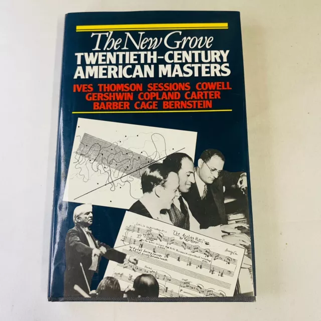 The New Grove: 20Th – Century American Masters By  Various -  HCDJ -  Norton