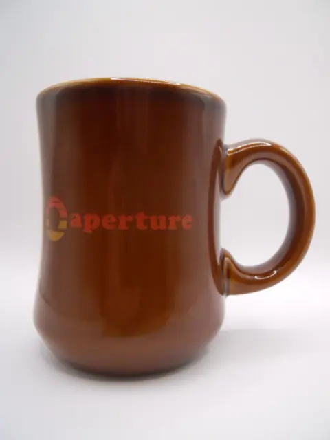 ITI Portal Aperture Science Vintage/Retro 70s Style Mug  (Sunset Design)
