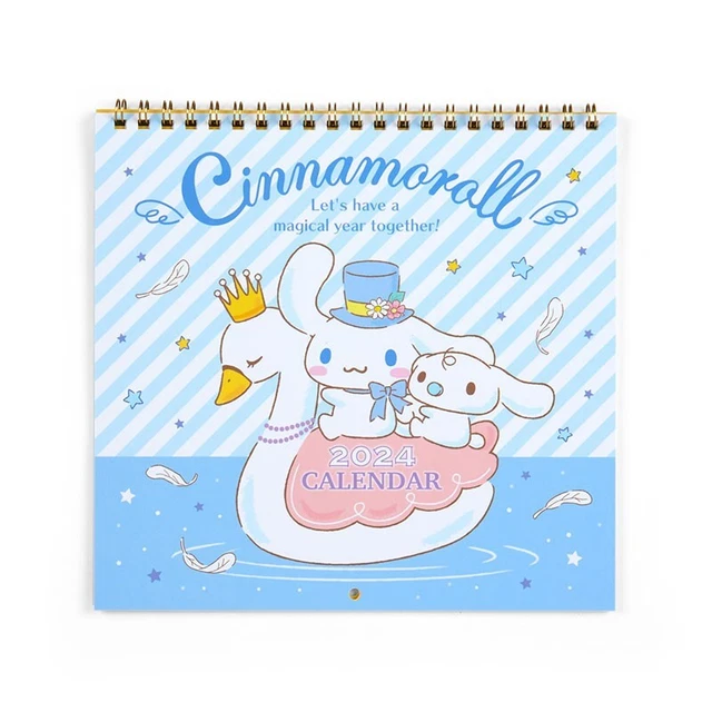 WALL HANGING CALENDAR 2024 / Sanrio Cinnamoroll Wall Calendar M Size