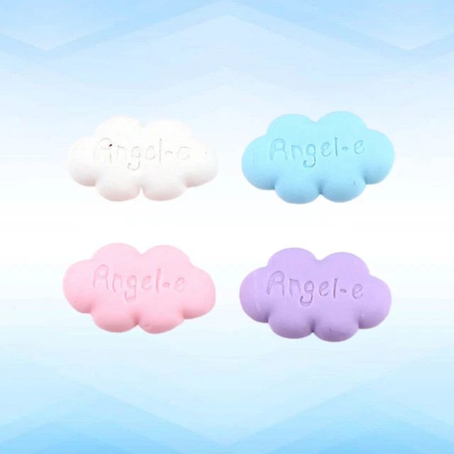 100 piezas Resin Cloud Accesorios Hágalo usted mismo Cartoon Cloud para Smartphone Funda para