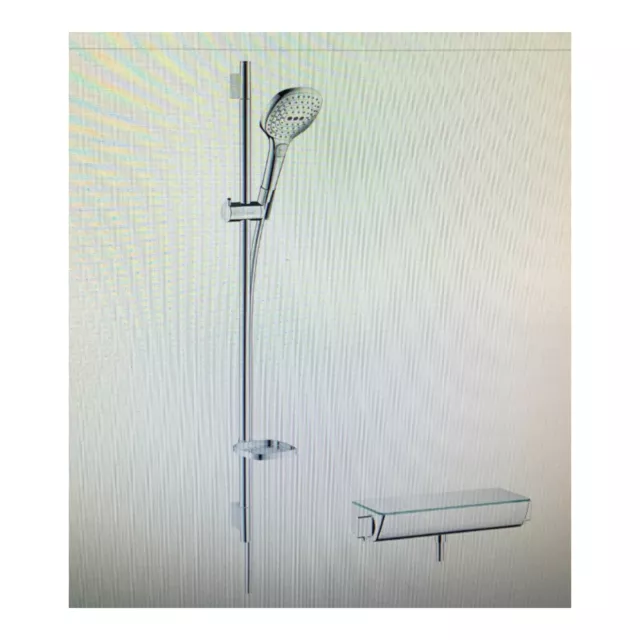 hansgrohe Raindance Select E 120 Thermostatset 0,90m, 3 Strahlarten, Chrom