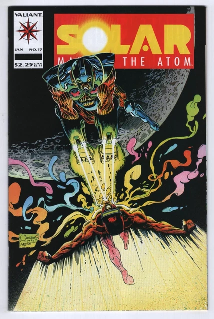 Solar Man Of Atom  #17  (Valiant 1991)   Vf-Nm