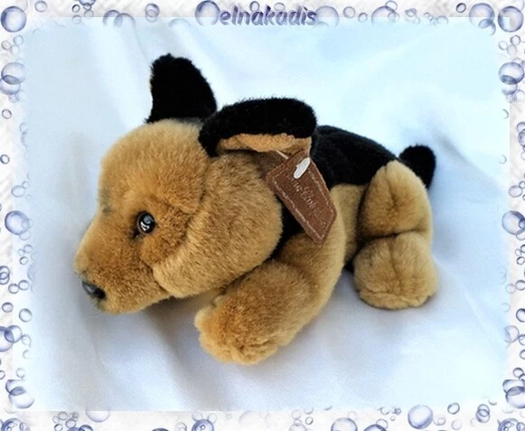 Doudou Peluche Chien Miss Dizzy – Anna Club Plush – Marron Rose Cœur – T-shirt Beige