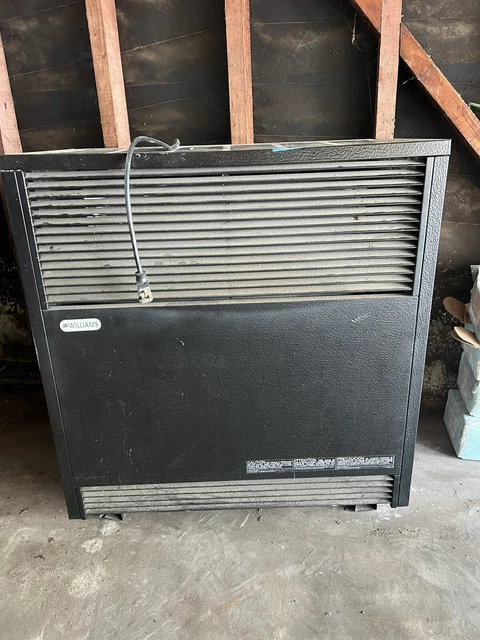 Williams - 20K BTU - Compact Gas Room Heater - 71% AFUE