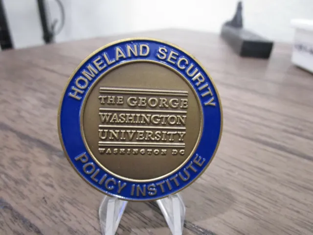 American Homeland Policy Inst George Washington University Challenge Coin Et