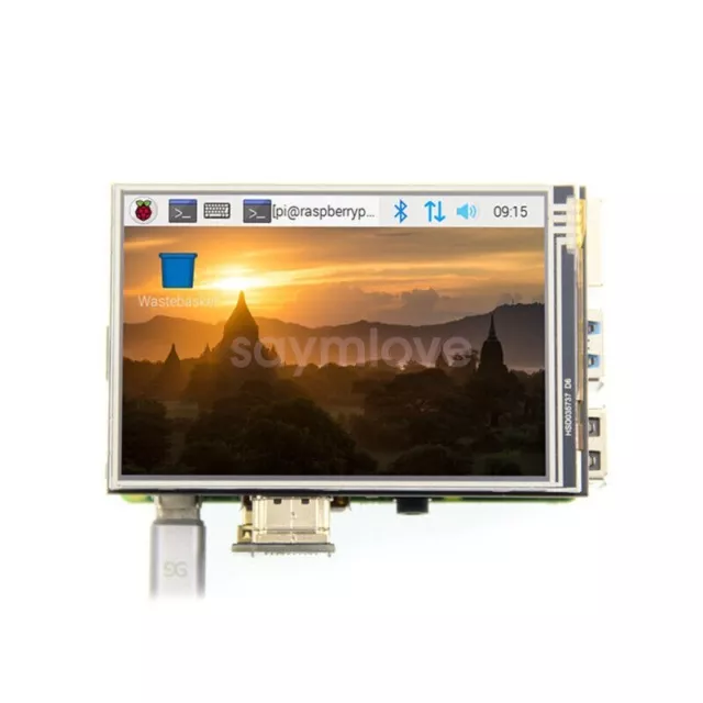 3.5 inch USB HDMI TFT LCD Display Touch Screen Monitor for Raspberry Pi 3B+ 3B