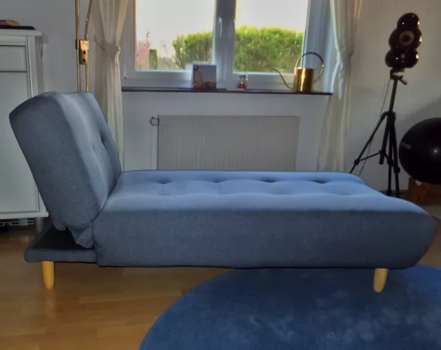 Chaiselongue Sofa Recamiere Couch Daybed Beliani Alsten