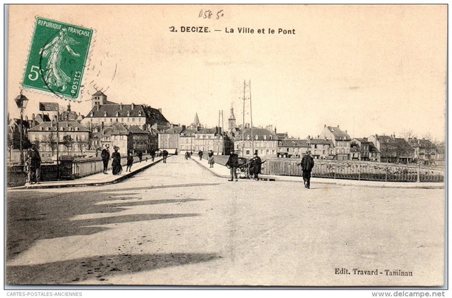 58 DECIZE - la ville et le pont