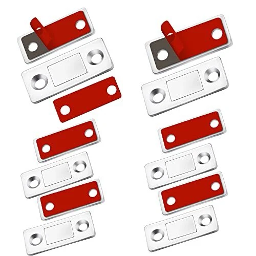 Cabinet Magnetic Catch 6 Pack Ultra Thin Cabinet Door Magnetic Catch...