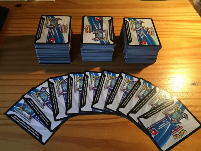 Lot de 10 Cartes codes online pour jouer à Pokemon en ligne TCG OnLine Code