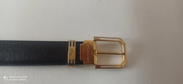 Ysl Belt Vintage Yves Saint Laurent Unisex