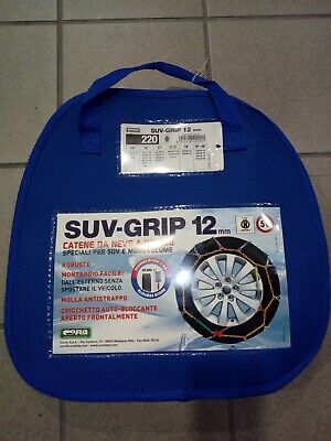 Cora CATENE DA NEVE SUV-GRIP 12MM GR 220 265/70-15 235/75-16 ORIGINALE CORA 000142220 