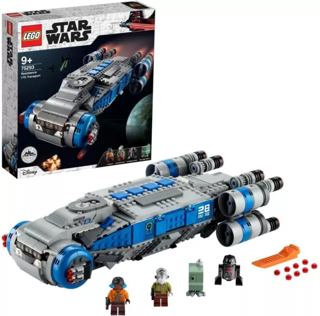 LEGO Star Wars 75293 Nave da trasporto I-TS della Resistenza Nuovo MISB