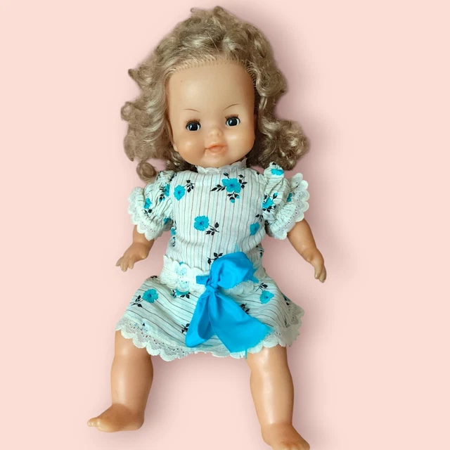 ANCIEN BEAU BAIGNEUR POUPEE SNF 35 cm 1950 en CELLULOÏD