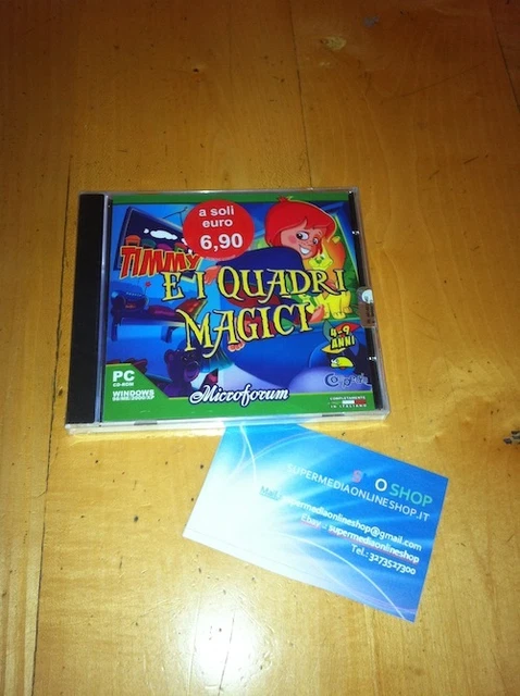 Spiderwick Le Chroniques Jeu X PC DVD ROM Nouveau et Scellé Italien