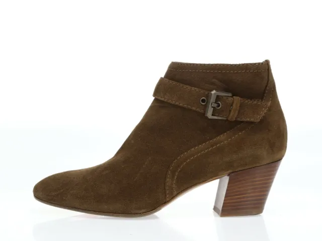 Aquatalia Fanny Women's brown suede weatherproof booties sz. 7.5