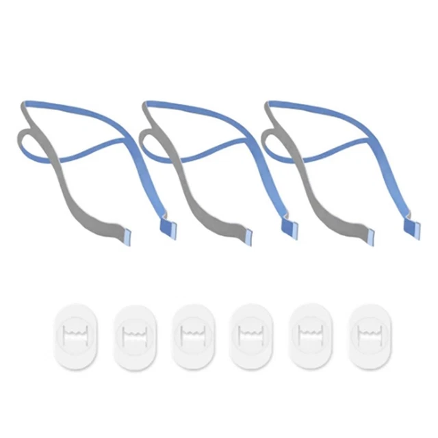 Copricapo di ricambio per cinghie CPAP cuscino nasale ResMed Airfit P10 1914