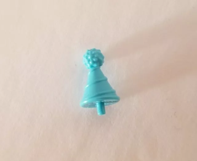 New! Lego Friends Birthday Party Hat BLUE Pom with Post for Hair Hole Favor Cone