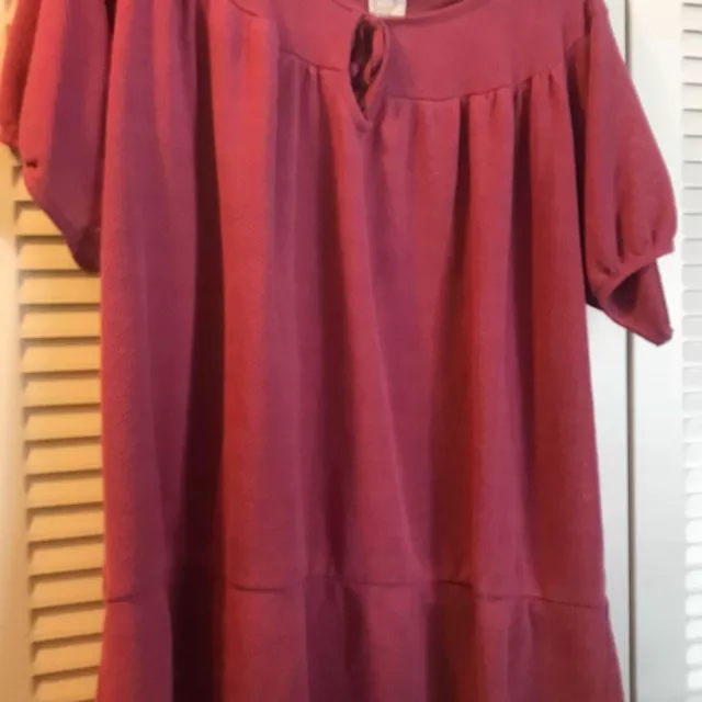 Women’s plus size 1x Roaman’s pink top