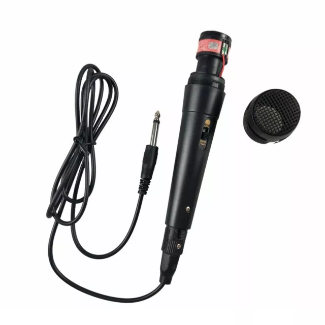 XLR To 6.35mm With Switch Dynamic Cardioid Machine Handheld Wired Microphone KTV