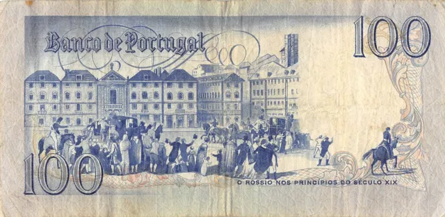 Portugal  100  Escudos   24.2.1981  Series CBB  Circulated Banknote QZ26