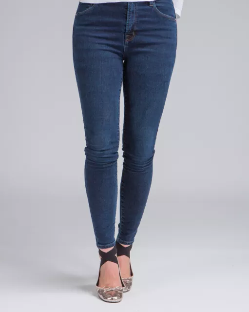 J BRAND Womens Jeans Carolina Skinny Throne Casual Blue Size 26W JB000381 2