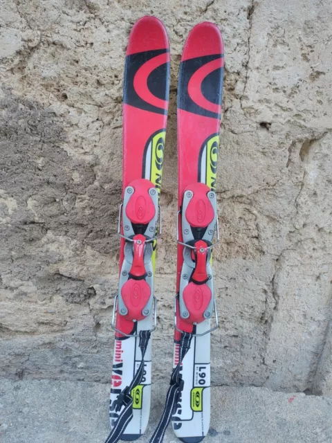 SNOWBLADES MINI SKIS CRAZY CREEK revolution 123 cms fartés affûtés PRETS A  SKIER EUR 175,00 - PicClick FR