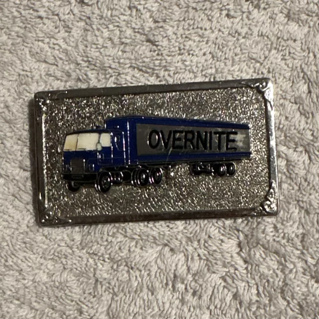 Overnight trucker belt buckle