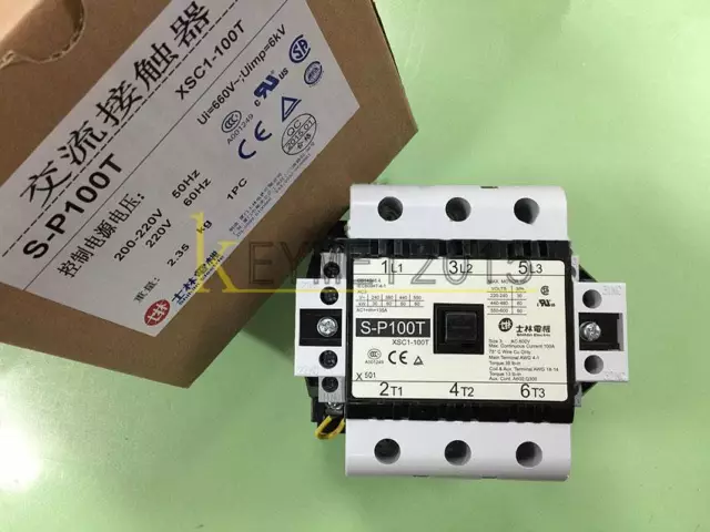 Shihlin Magnetic starter for compressor electric motor 100 AMP S-P100T 220V