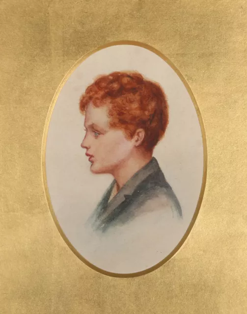 Late 19th Century Watercolour - Red Haired Boy 2