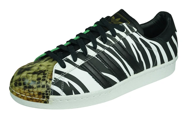 ADIDAS SUPERSTAR 80S Oddity Mens Trainers Animal Print Shoes Multi