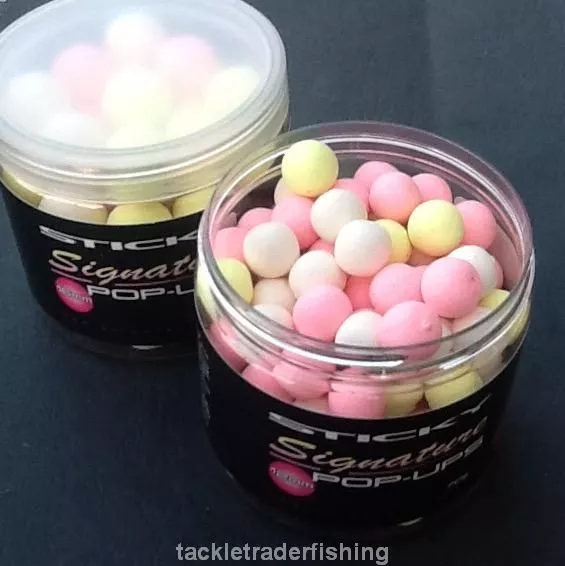 STICKY BAITS SIGNATURE  POP UP BOILIES in  12, 14 or 16mm - 70g - CARP FISHING