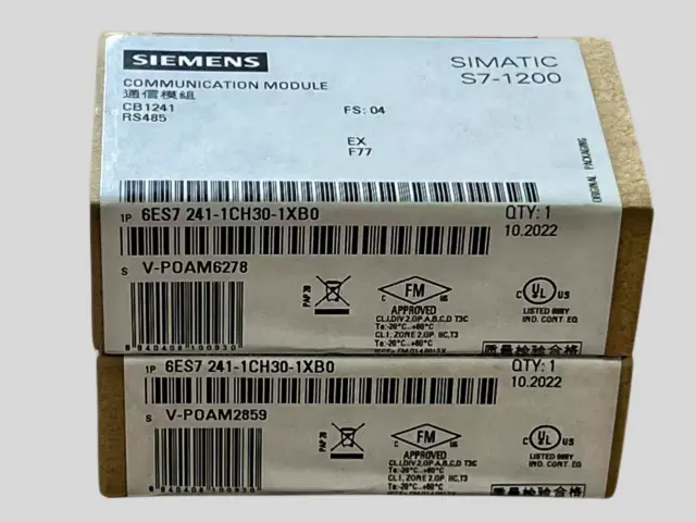 New Siemens SIMATIC S7-1200 CB 1241 6ES7241-1CH30-1XB0 6ES7 241-1CH30-1XB0