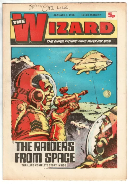 The Wizard comic 3rd January  1976 - combined P&P